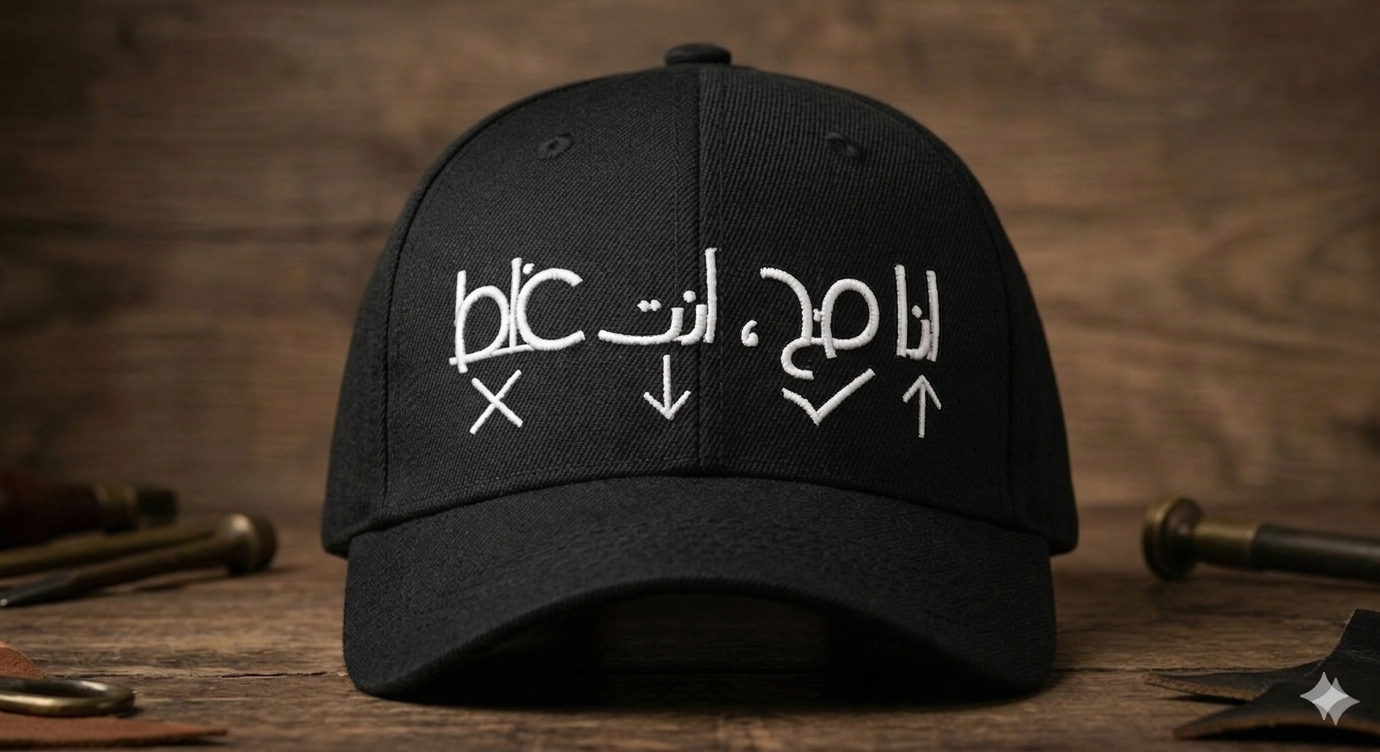انا صح انت غلط MARV BLACK CAP