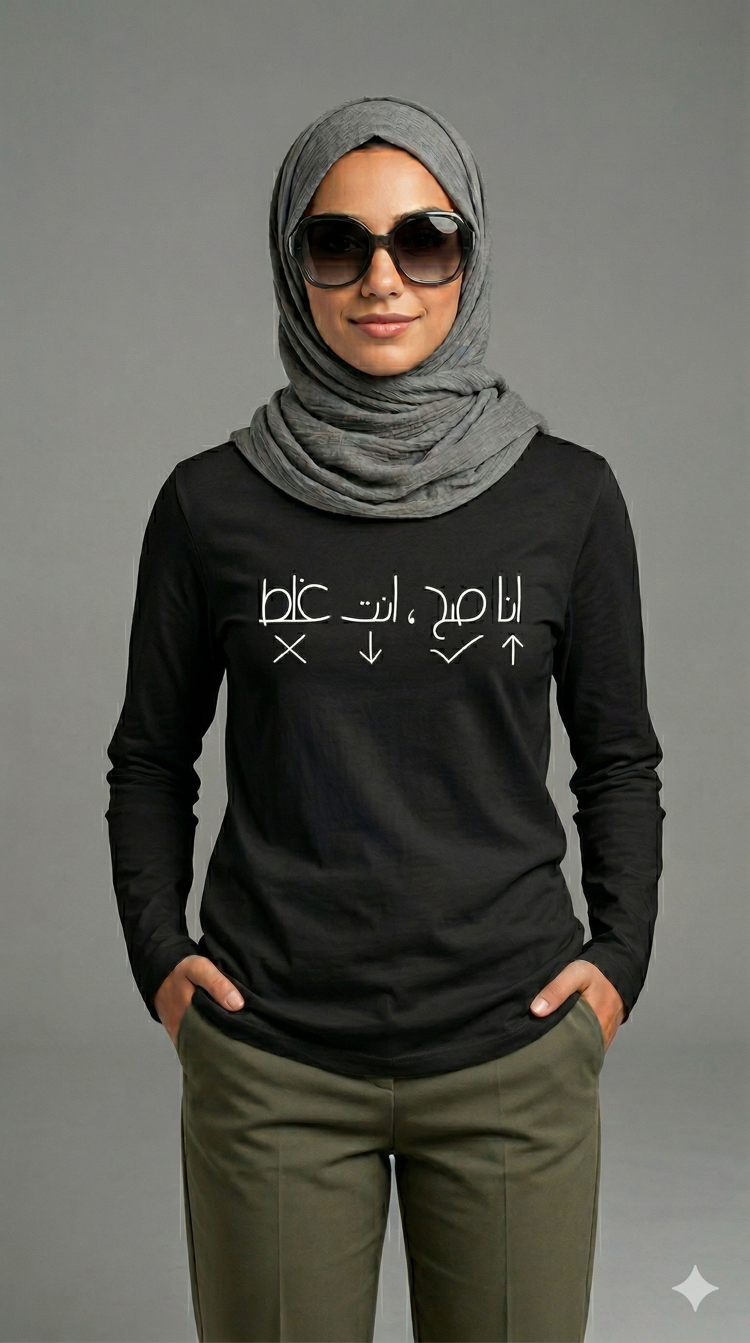 انا صح انت غلط MARV LONG SLEEVE - REGULAR FIT