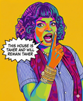 THIS HOUSE IS TAHER - POSTER