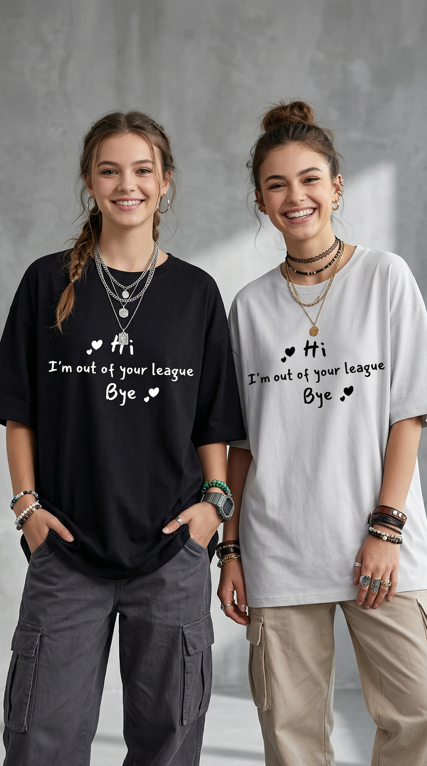 I'M OUT OF YOUR LEAGUE MARV OVERSIZE FIT TSHIRT